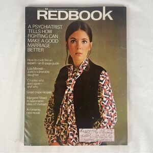 February 1970 Vintage Redbook Magazine